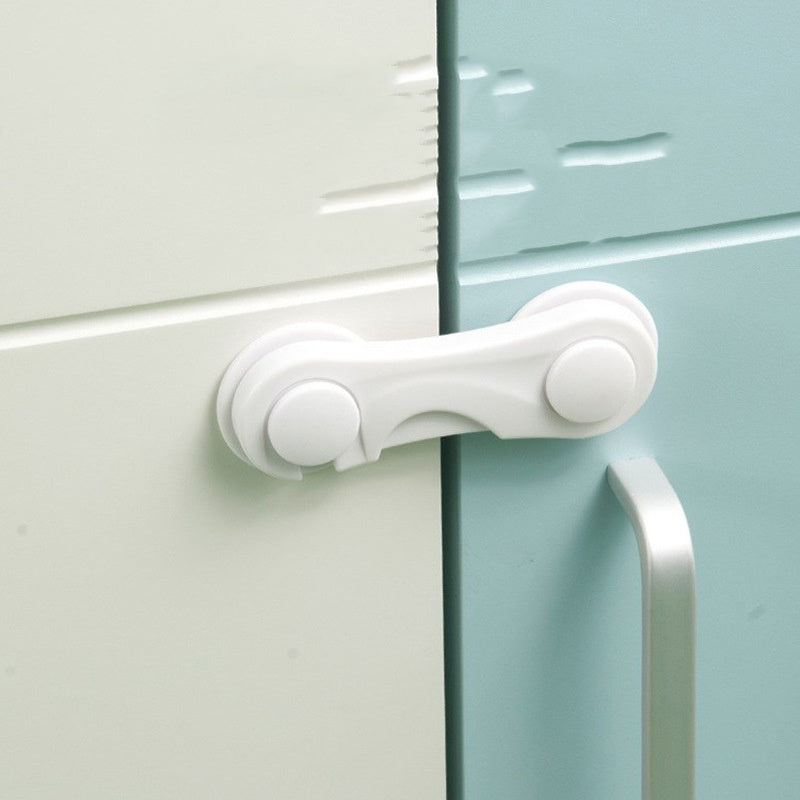 New Baby Safety Protection Lock Drawer Lock Child Safety Anti-pinch Hand Cabinet Door Refrigerator Lock Toilet Lock