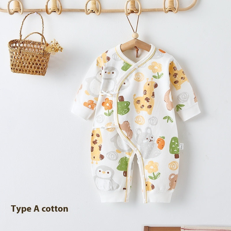 Pure Cotton Boneless Baby Jumpsuit 0-6 Months Baby Romper